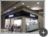 Instalação do letreiro na fachada da loja Kalunga - Fabricação e instalação dos letreiros das lojas Kalunga em todo Brasil