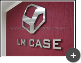 Letreiro para escritório de assessoria imobiliária