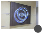 Letreiro para escritório com leds